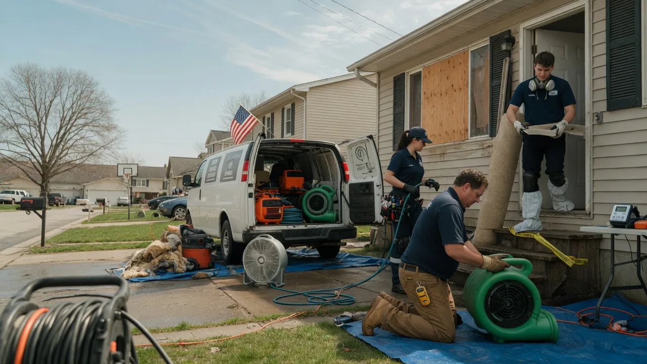 Water Damage Restoration in Loganton, PA near me